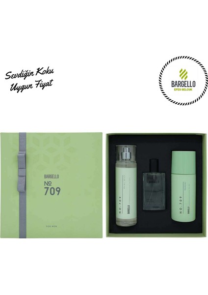 Erkek Edp 709 Parfüm Seti -Bes