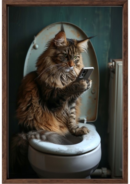 Yapay Zeka Görselli Mdf Plastik Çerçeveli Dekoratif Tablo modelleri