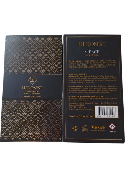 Grace 10 ml EDP Unisex Parfum