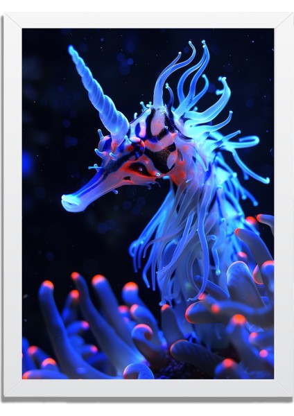 Yapay Zeka Görselli Mdf Plastik Çerçeveli Dekoratif Tablo fırsatları