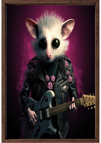 Yapay Zeka Görselli Mdf Plastik Çerçeveli Dekoratif Tablo modelleri