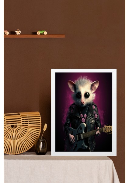 Yapay Zeka Görselli Mdf Plastik Çerçeveli Dekoratif Tablo indirimleri