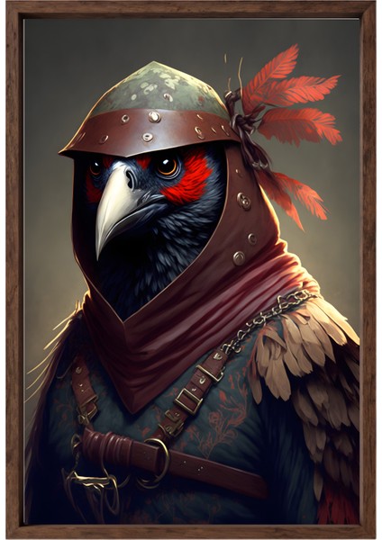 Yapay Zeka Görselli Mdf Plastik Çerçeveli Dekoratif Tablo modelleri