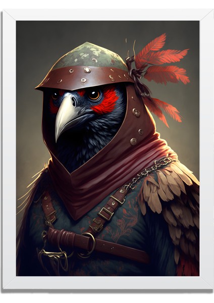 Yapay Zeka Görselli Mdf Plastik Çerçeveli Dekoratif Tablo fırsatları