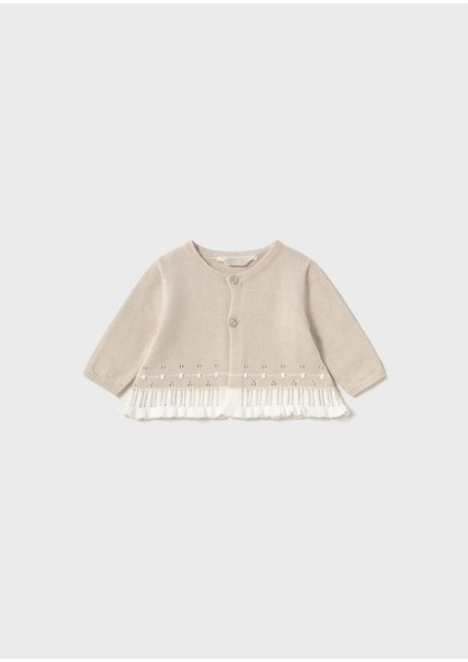 Kız Bebek 3 Lü Takım - Mayoral - Krem - 6-9 Ay - 1589-KREM-6-9 Ay fiyatları