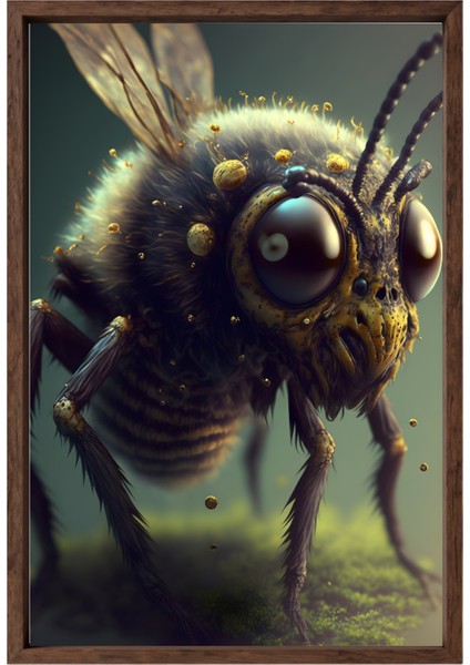 Yapay Zeka Görselli Mdf Plastik Çerçeveli Dekoratif Tablo modelleri