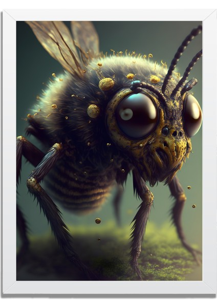 Yapay Zeka Görselli Mdf Plastik Çerçeveli Dekoratif Tablo fırsatları