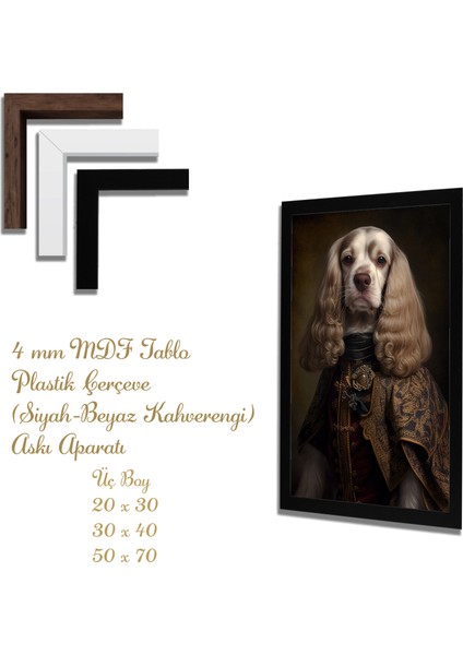 Yapay Zeka Görselli Mdf Plastik Çerçeveli Dekoratif Tablo fiyatları