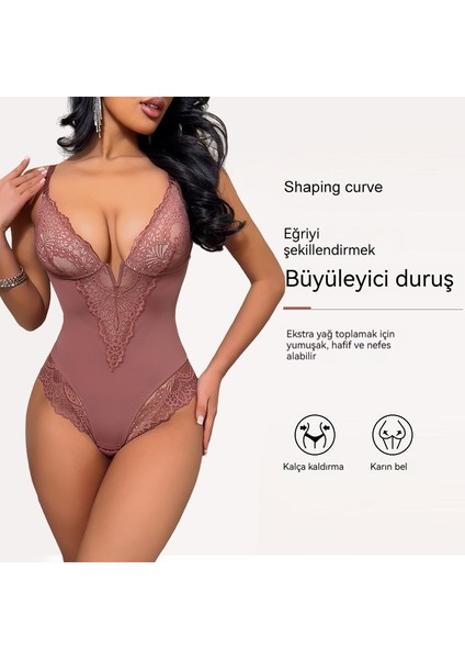 Vücutşekillendirme Iççamaşırıkarın Kontrolükalça Kaldırma Korset Onesie (Yurt Dışından) fırsatları