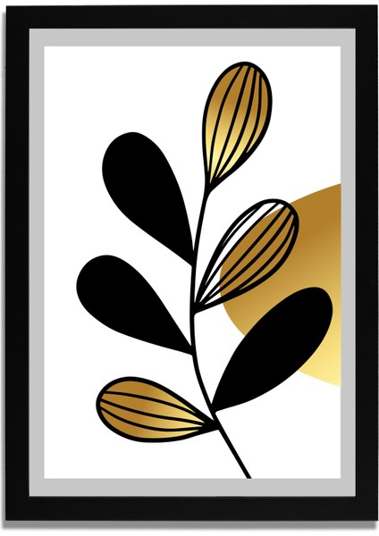 Yapay Zeka Görselli Mdf Plastik Çerçeveli Dekoratif Tablo