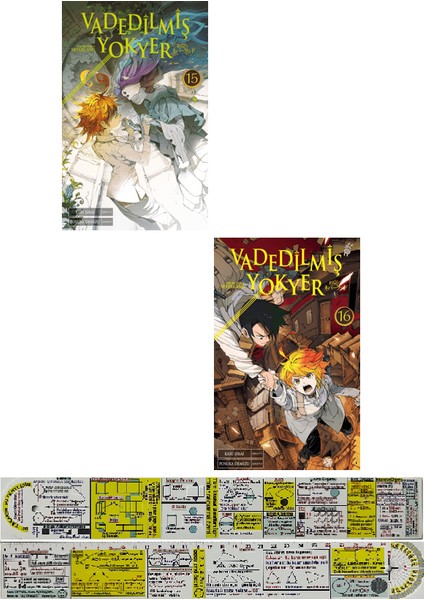 Vadedilmiş Yokyer 15-16. Ciltler Manga Seti + Mat. Öğreten Cetvel