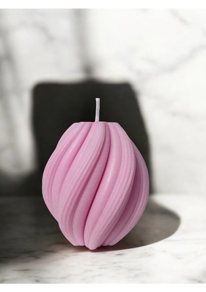 Özel Dekoratif Kokulu Mum, Ev Dekorasyon Şekilli Mum, Soya Wax, Special Candle