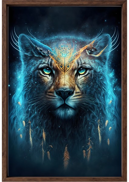 Yapay Zeka Görselli Mdf Plastik Çerçeveli Dekoratif Tablo modelleri