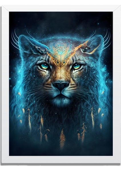 Yapay Zeka Görselli Mdf Plastik Çerçeveli Dekoratif Tablo fırsatları