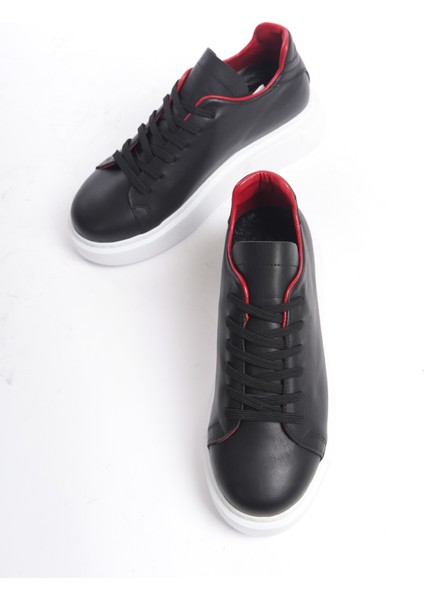 Dante Model Deri Kadın Bağcıklı Kalın Taban Sneaker Spor Ayakkabı fırsatları