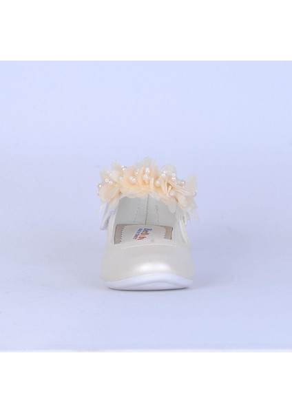 26-Herbebe Fırfırlı 3cm Kız Çocuk Topuklu Ayakkabı modelleri