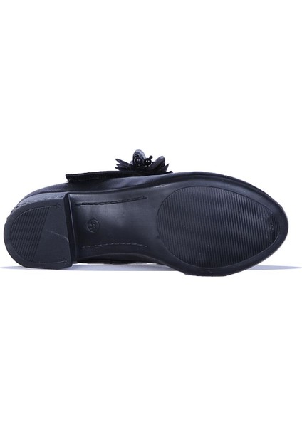 26-Herbebe Fırfırlı 3cm Kız Çocuk Topuklu Ayakkabı fırsatları