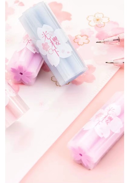 3D Sakura Çiçek Silgi 3 Adet