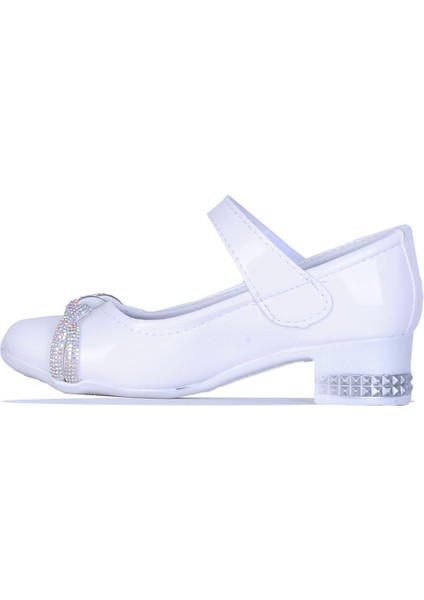 25-Herbebe Taşlı 3cm Kız Çocuk Topuklu Ayakkabı fiyatları