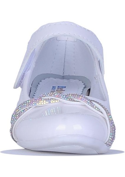 25-Herbebe Taşlı 3cm Kız Çocuk Topuklu Ayakkabı modelleri