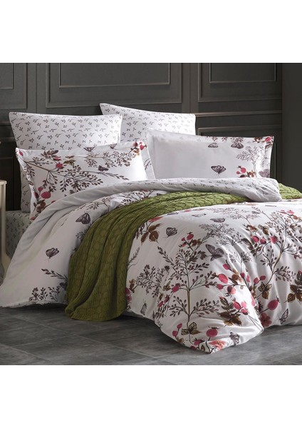 Keeplondon Cherry Blossom Poplin Çift Kişilik Nevresim Takımı modelleri