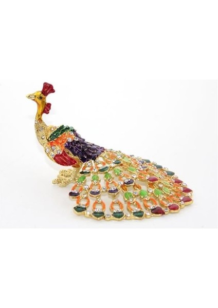 Swarovski Taşlı Tavuskuşu Model 2