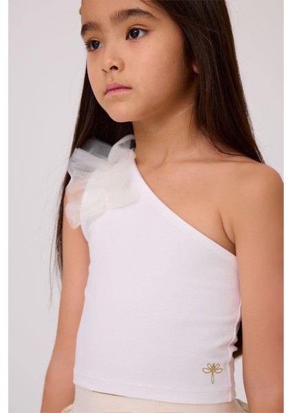 Bg Store Kız Çocuk Ekru Bluz modelleri