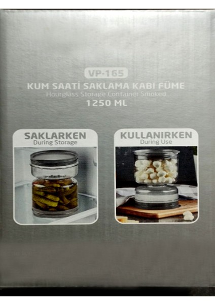 Vip Ahmet Kum Saati Saklama Kabı Bakır 1250 ml