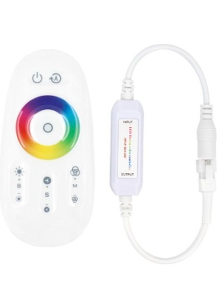 Dokunmatik Uzaktan Kumanda LED Rgb Kontrol Cihazı Dc 5-24V Karartma Dinamik Modu