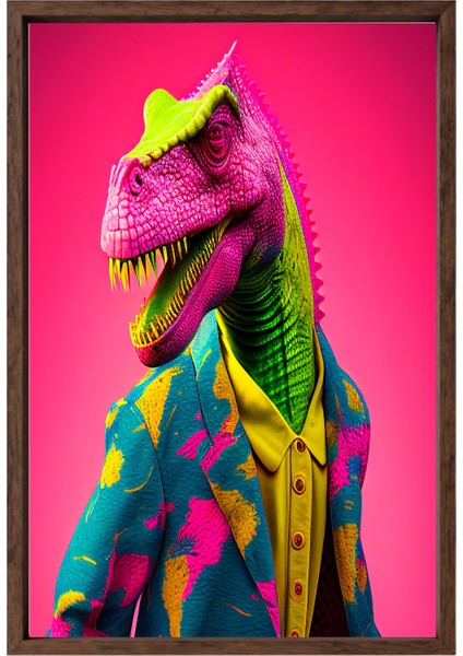 Yapay Zeka Görselli Mdf Plastik Çerçeveli Dekoratif Tablo modelleri