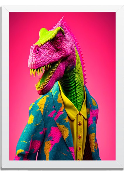 Yapay Zeka Görselli Mdf Plastik Çerçeveli Dekoratif Tablo fırsatları