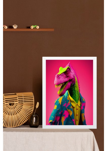 Yapay Zeka Görselli Mdf Plastik Çerçeveli Dekoratif Tablo indirimleri