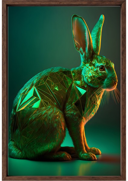 Yapay Zeka Görselli Mdf Plastik Çerçeveli Dekoratif Tablo modelleri