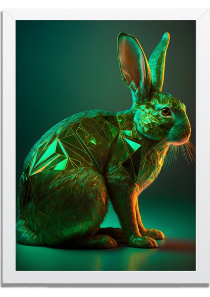 Yapay Zeka Görselli Mdf Plastik Çerçeveli Dekoratif Tablo fırsatları