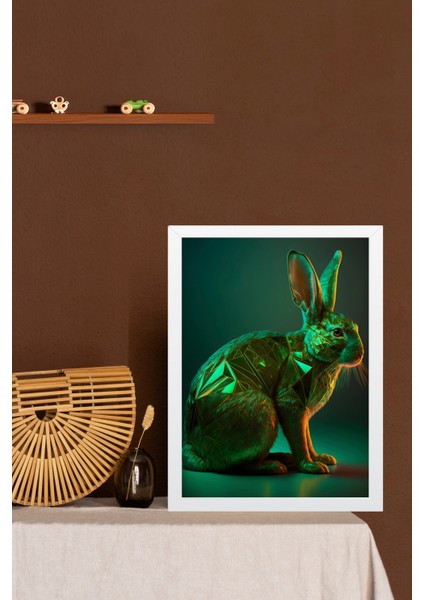 Yapay Zeka Görselli Mdf Plastik Çerçeveli Dekoratif Tablo indirimleri