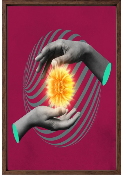 Yapay Zeka Görselli Mdf Plastik Çerçeveli Dekoratif Tablo modelleri