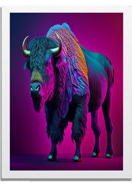 Yapay Zeka Görselli Mdf Plastik Çerçeveli Dekoratif Tablo fırsatları