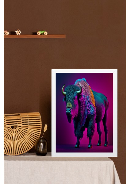 Yapay Zeka Görselli Mdf Plastik Çerçeveli Dekoratif Tablo indirimleri