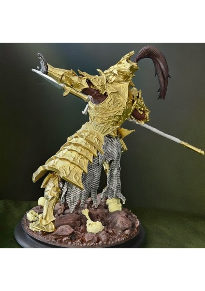 Dragon Slayer Ornstein Dark Souls Boyalı Figür 20/25/35//45CM-REÇINE+PLA
