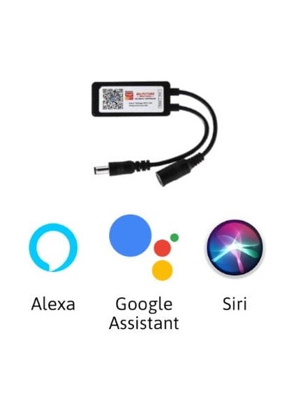 Tuya LED Kontrol Mini Dc Wifi Dimmer 5-24V 12A App Ios Android Alexa Siri Google Xiaomi Smart Home Ses Kontrolü Uygulama