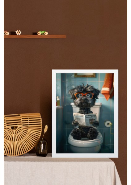 Yapay Zeka Görselli Mdf Plastik Çerçeveli Dekoratif Tablo indirimleri