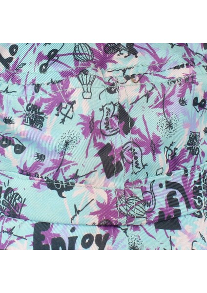 Erkek Çocuk Enjoy Baskılı Renkli Fötr Şapka 4-8 Yaş fırsatları