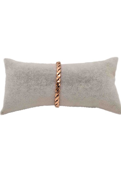 Burgulu Model Saf Bakır Bileklik modelleri