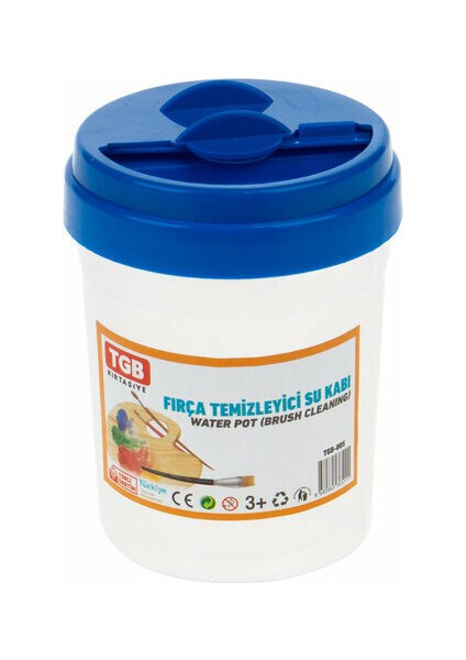 Fırça Temizleyici Sulu Boya Kabı