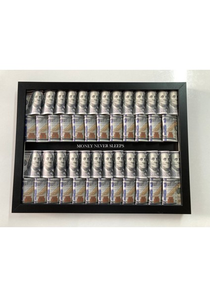 Dolar Tablo 30 x 40 Para ve Sanat Birarada