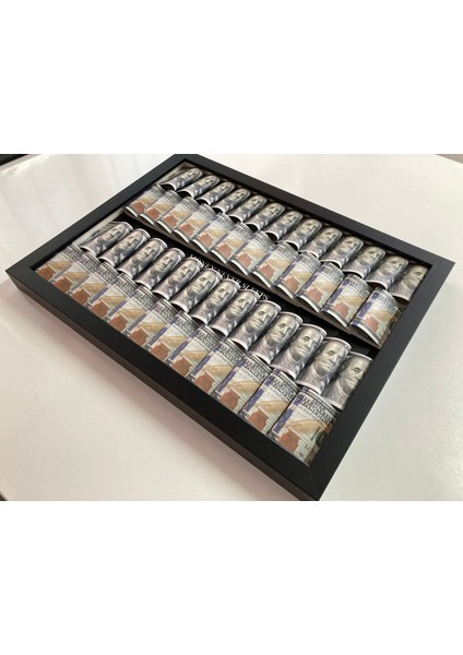 Dolar Tablo 30 x 40 Para ve Sanat Birarada