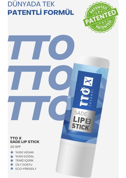 x 20 Spf Korumalı Sade Lipstick fiyatları