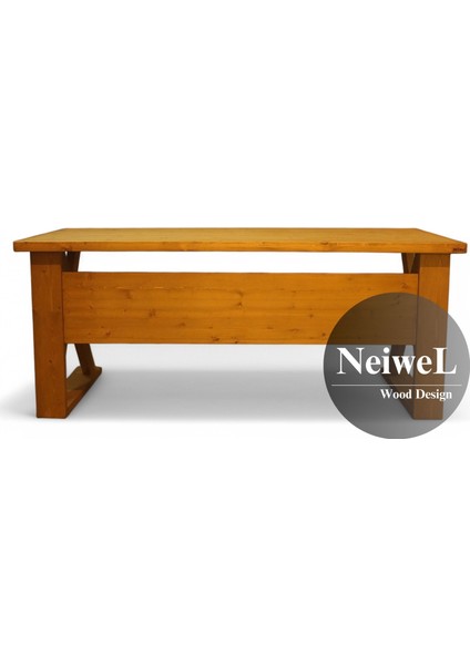 Ares x Ahşap Ofis ve Çalışma MASASI-80 cm -120 cm