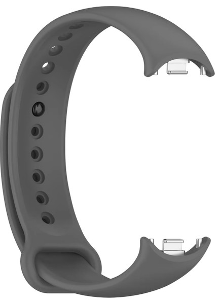 Xiaomi Mi Band 8/mi Band 9 ile Uyumlu Delikli Silikon Kordon Kayış - KY6551