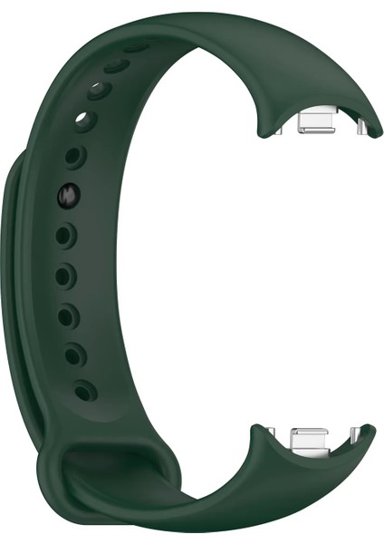 Xiaomi Mi Band 8/mi Band 9 ile Uyumlu Delikli Silikon Kordon Kayış - KY6551